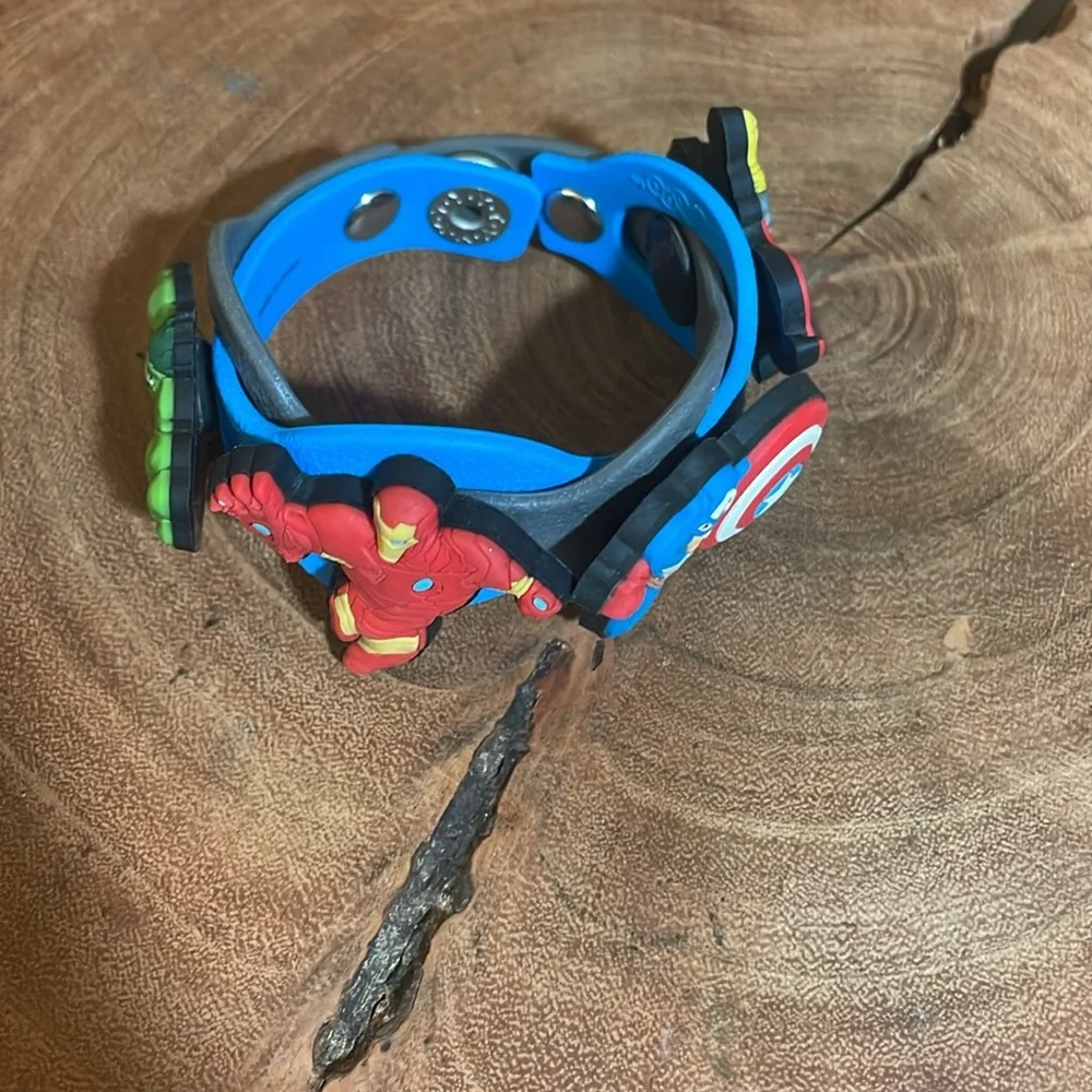 Crocs Marvel Avengers Jibbitz Bracelet Thor Hulk Iron Man Captain America